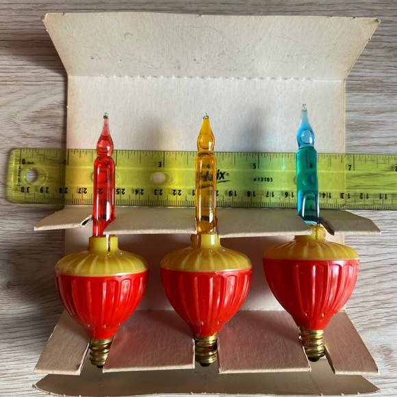 NOMA Vintage 3 Bubble Replacement Lites 🎄 - Picture 6 of 11